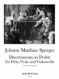 BP 0632 • SPERGER Divertimento in D major - Score & Parts