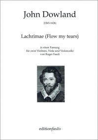 FAE059 • DOWLAND - Lachrimae (Flow my tears) - Playing scor