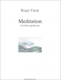 FAE080 • FAEDI - Meditation - Partitur und 1 Stimme (Vc)