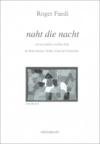 FAE087 • FAEDI - naht die nacht - Score and 3 parts