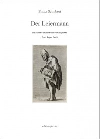FAE093 • SCHUBERT - Der Leiermann - Partitur und 4 Stimmen 
