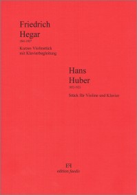 FAE130 • HEGAR - Kurzes Violinstück mit Klavierbegleitung -
