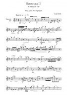 Notenbeispiel / Score example, Phantasma III