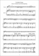 Notenbeispiel / Score example Friedrich Hegar